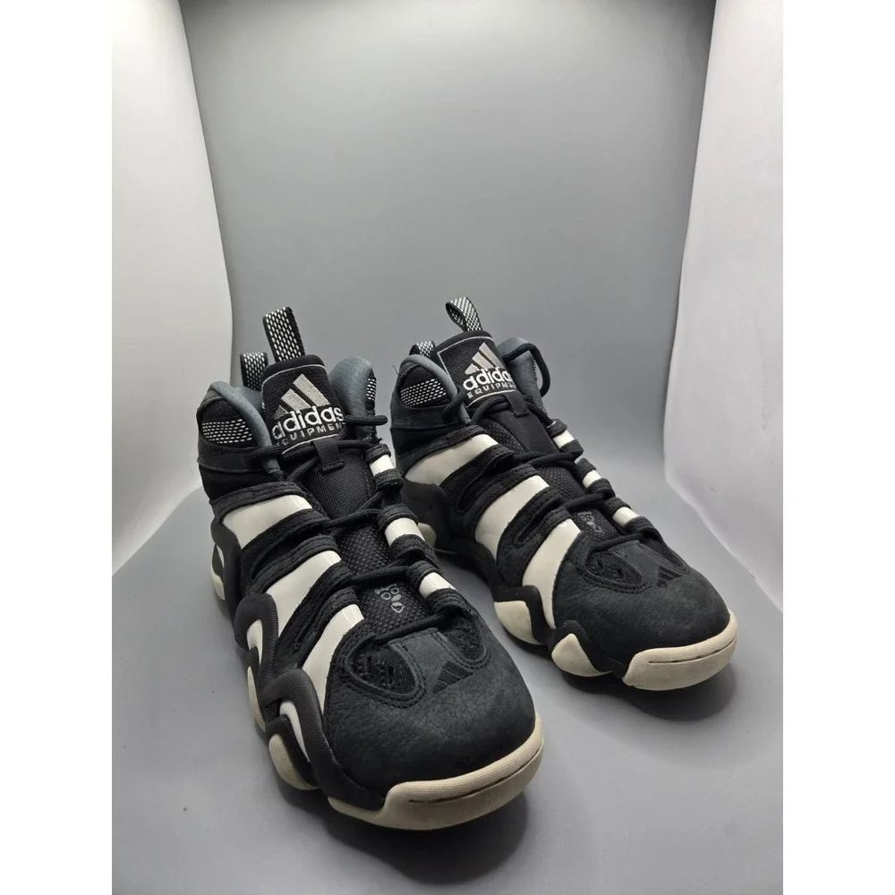 Adidas Crazy 8 2023 Black White Basketball Sneakers  Mens Size 5.5